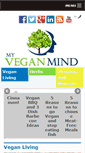 Mobile Screenshot of myveganmind.com